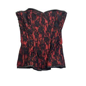 Lavish by Daisy Corsets Corset in Red Black